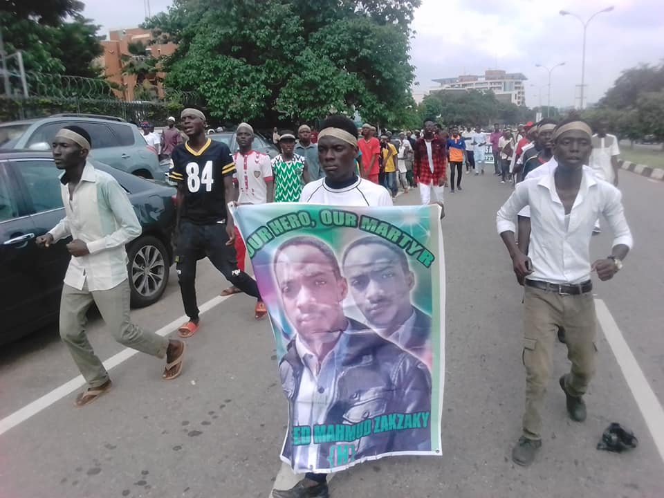  free zakzaky protest in abuja on thurs 18th july 2019